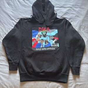 Dog Limited Black Graphic Hoodie - Dogs with Attitude